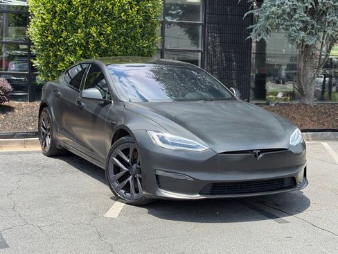 Used 2021 Tesla Model S Plaid AWD/4WD image 7