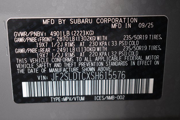 Used 2025 Subaru Forester Touring w/ Protection Package AWD/4WD image 34
