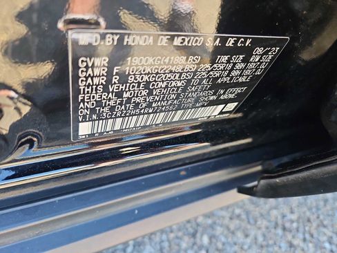 Certified 2024 Honda HR-V Sport image 14