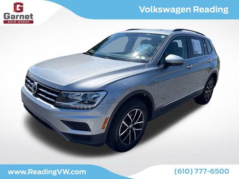 Used 2021 Volkswagen Tiguan SE w/ Panoramic Sunroof Package AWD/4WD image 1