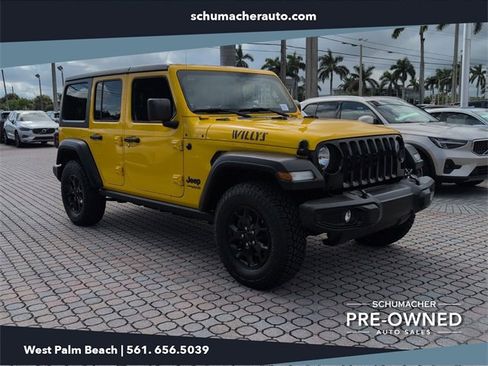 Used 2021 Jeep Wrangler Unlimited Sport image 1