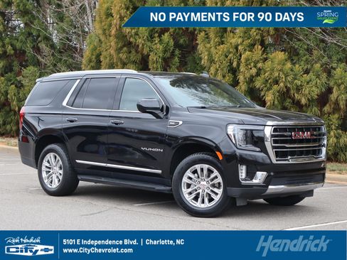 Used 2024 GMC Yukon SLT RWD image 1