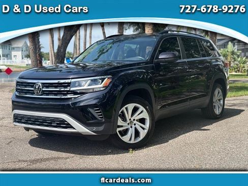 Used 2021 Volkswagen Atlas SE FWD image 1