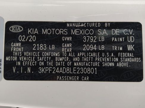 Used 2020 Kia Forte LXS FWD image 33