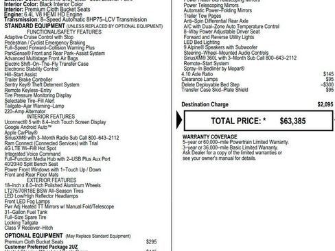 Used 2026 RAM 2500 Big Horn image 2