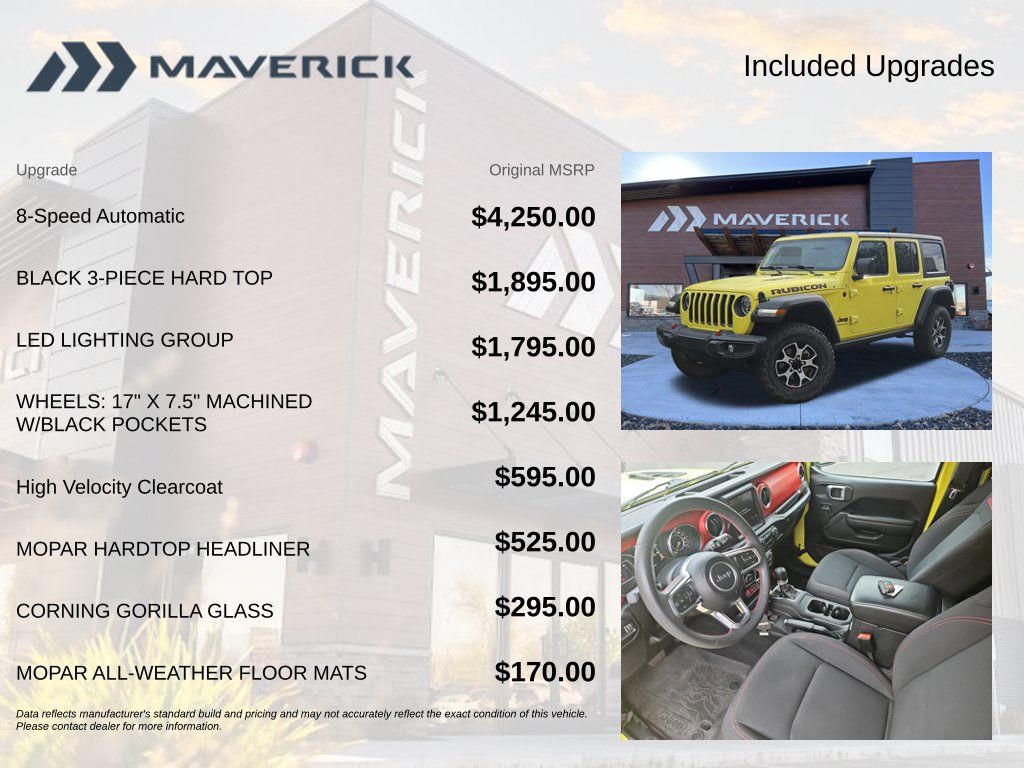Used 2023 Jeep Wrangler Unlimited Rubicon w/ LED Lighting Group AWD/4WD image 6