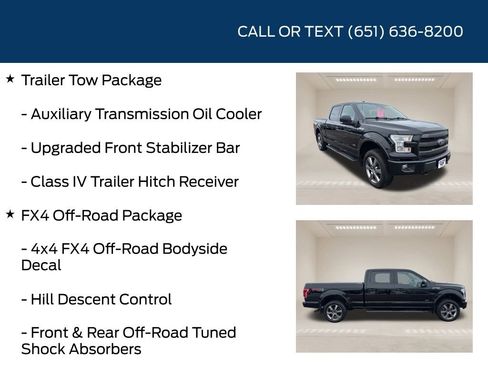 Used 2016 Ford F150 Lariat w/ Equipment Group 502A Luxury image 20