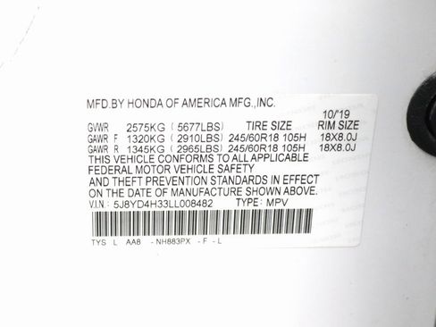 Certified 2020 Acura MDX SH-AWD image 26