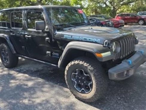 Used 2023 Jeep Wrangler Unlimited Rubicon 4xe AWD/4WD image 3