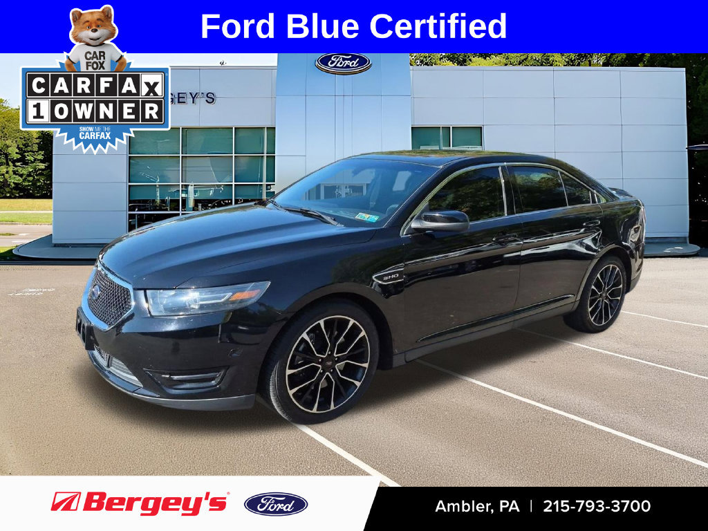 Certified 2018 Ford Taurus SHO w/ Driver Assist Package AWD/4WD image 1