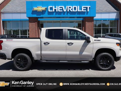 New 2026 Chevrolet Silverado 1500 Custom Trail Boss w/ LPO, Dark Essentials Package AWD/4WD image 1