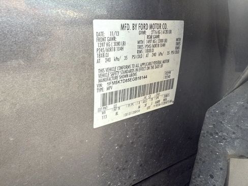 Used 2014 Ford Explorer XLT w/ Equipment Group 201A FWD image 20