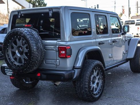 Used 2021 Jeep Wrangler Unlimited Rubicon w/ Uconnect 4C Nav & Sound Group AWD/4WD image 9