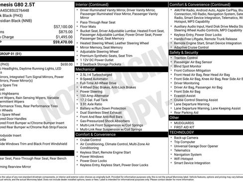 Used 2025 Genesis G80 2.5T image 34