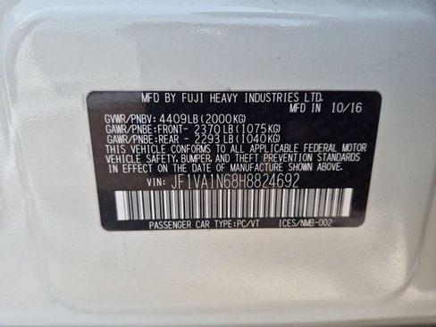 Used 2017 Subaru WRX Limited AWD/4WD image 25