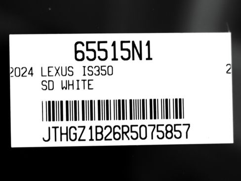 Used 2024 Lexus IS 350 F Sport w/ Navigation Package image 26