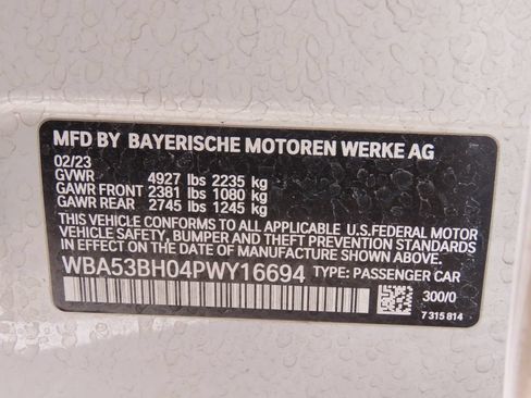 Used 2023 BMW 530i w/ M Sport Package RWD image 21