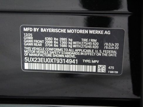 New 2026 BMW X5 xDrive40i w/ M Sport Package image 20