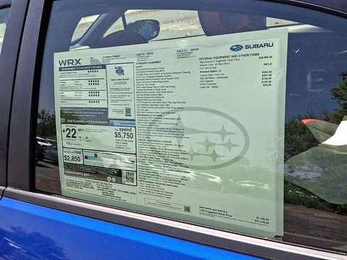 New 2026 Subaru WRX Limited AWD/4WD image 14