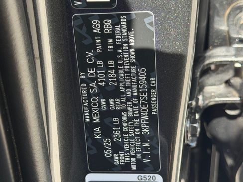 Used 2025 Kia K4 EX w/ GT-Line Sunroof Package FWD image 45
