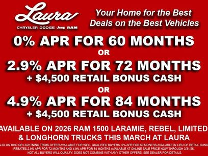 New 2026 RAM 1500 Laramie w/ Night Edition