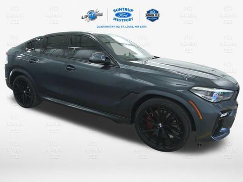 Used 2021 BMW X6 M50i w/ Premium Package AWD/4WD image 6