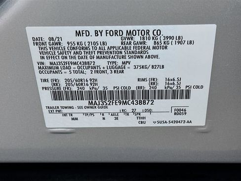 Used 2021 Ford EcoSport S image 23