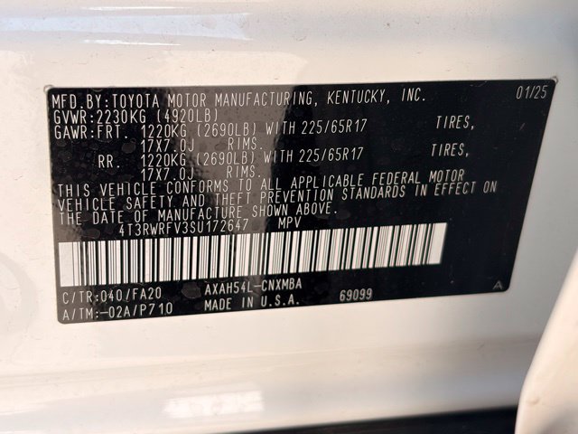 Used 2025 Toyota RAV4 XLE AWD/4WD image 31