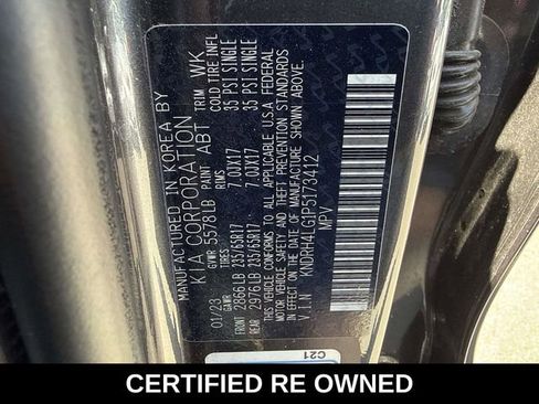 Used 2023 Kia Sorento EX w/ Panoramic Sunroof Package FWD image 29