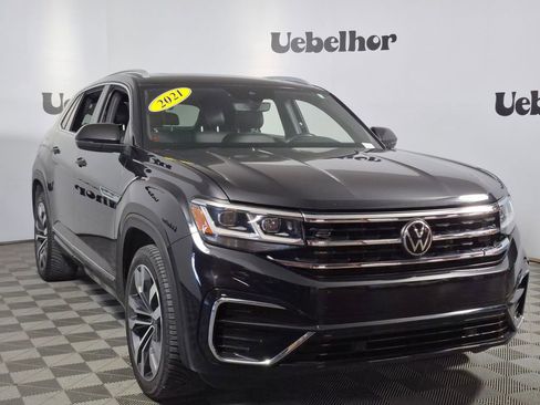 Used 2021 Volkswagen Atlas Cross Sport SEL R-Line AWD/4WD image 1