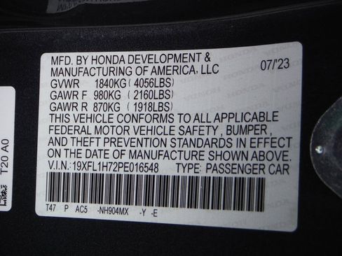 Used 2023 Honda Civic EX-L image 41