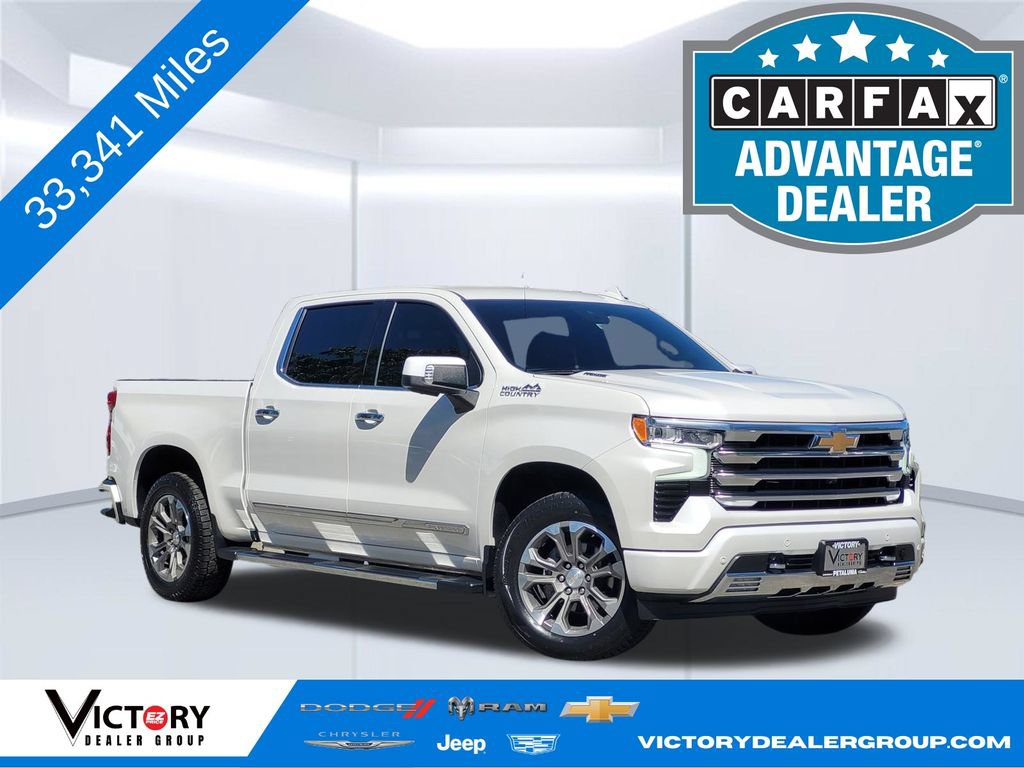 Used 2023 Chevrolet Silverado 1500 High Country w/ Technology Package AWD/4WD image 1