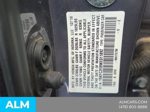 Used 2019 Honda Civic Sport image 13