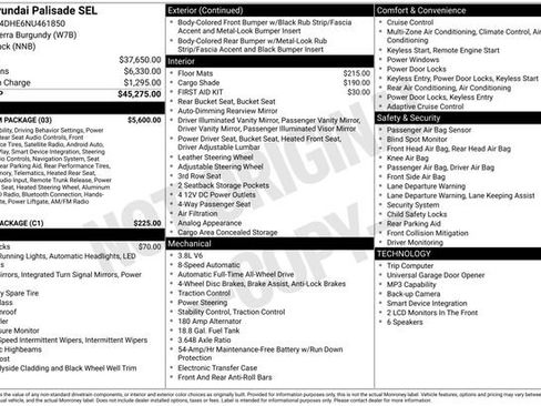 Used 2022 Hyundai Palisade SEL w/ Premium Package AWD/4WD image 1