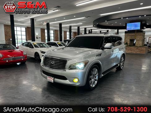 Used 2011 INFINITI QX56 4WD w/ Deluxe Touring Pkg image 1
