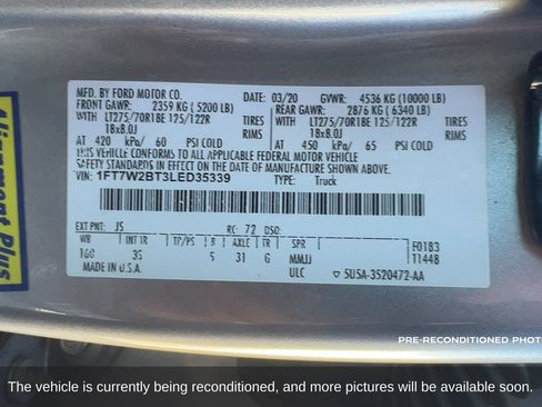 Used 2020 Ford F250 XLT AWD/4WD image 19