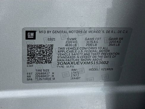 Used 2021 Chevrolet Equinox LT image 21