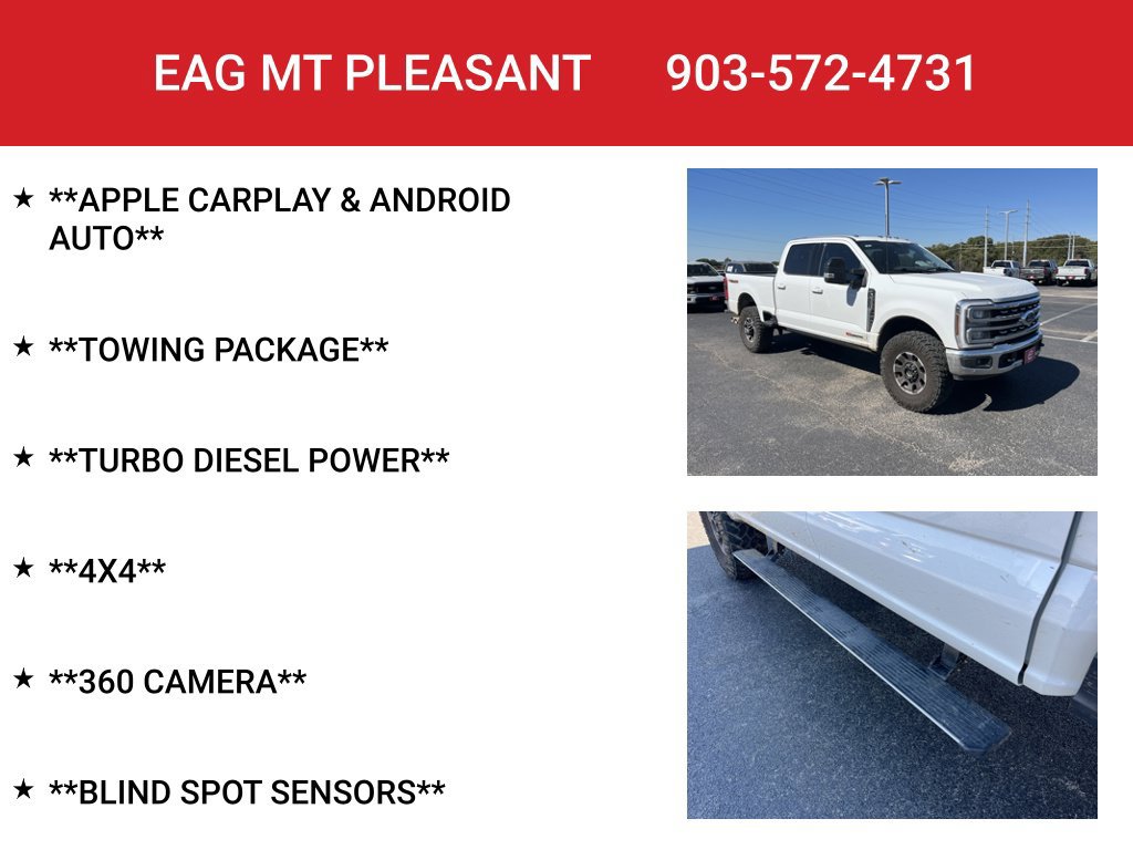 Used 2024 Ford F350 Lariat w/ Lariat Ultimate Package AWD/4WD image 8