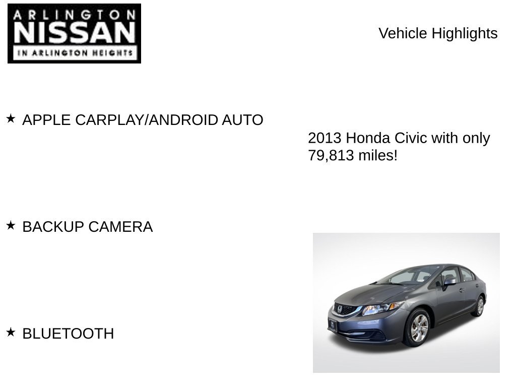 Used 2013 Honda Civic LX image 7