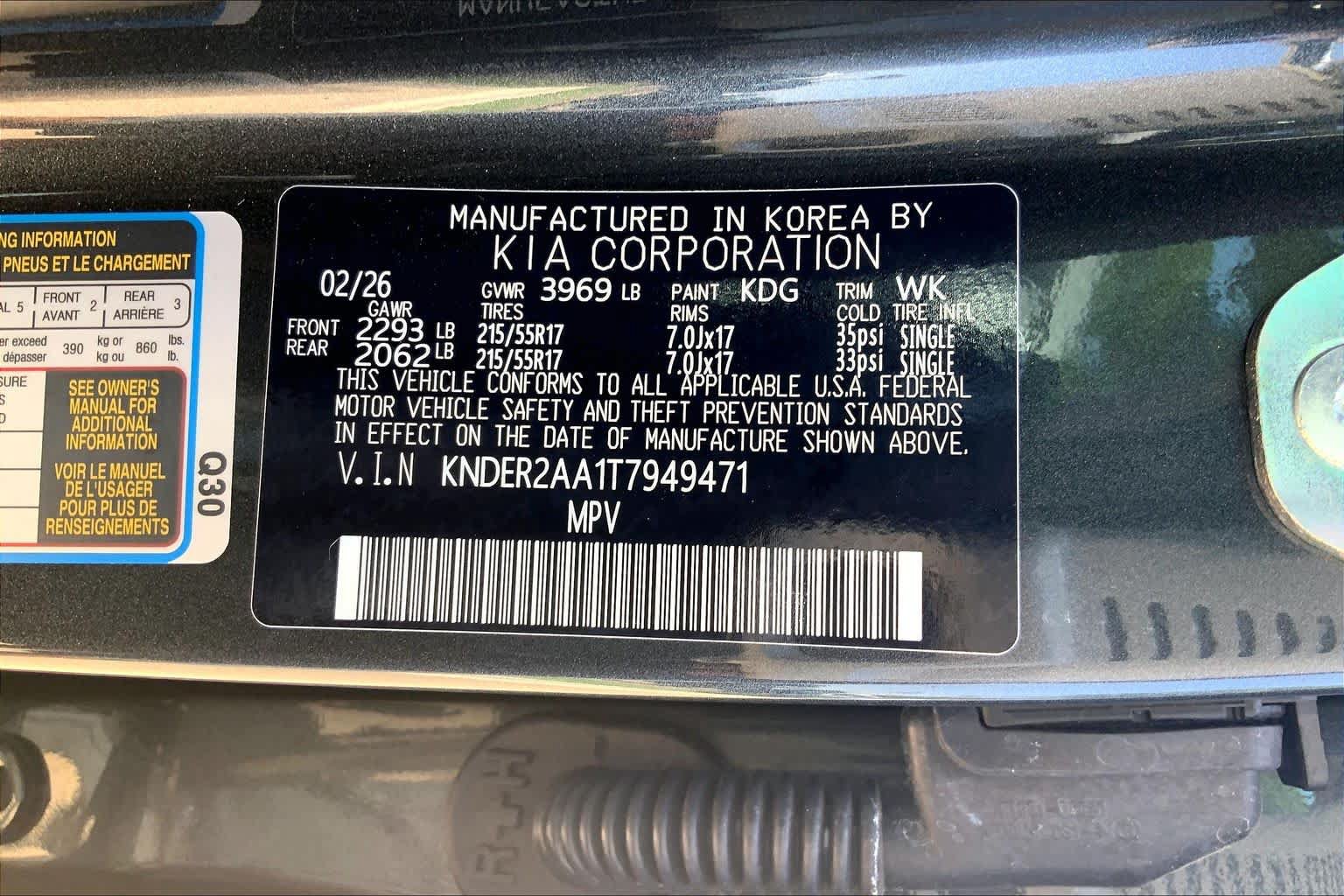 Certified 2026 Kia Seltos EX w/ EX Sunroof Package FWD image 31