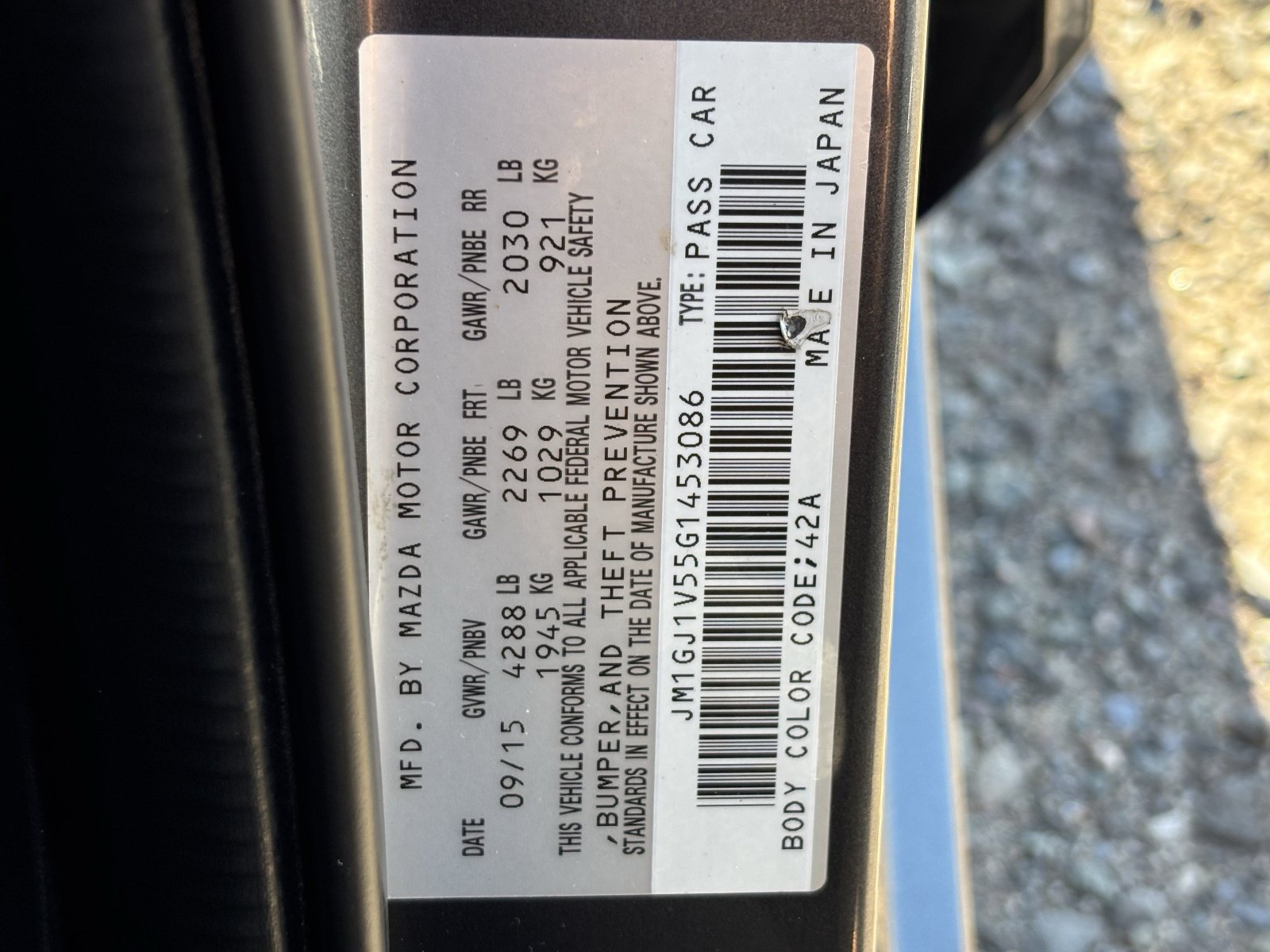 Used 2016 MAZDA MAZDA6 Touring FWD image 33