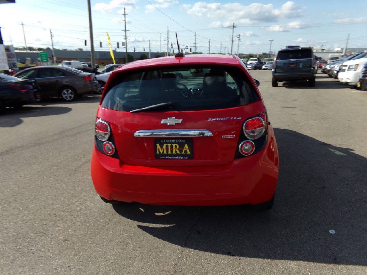 Used 2015 Chevrolet Sonic LTZ FWD image 5