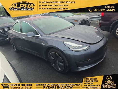 Used 2018 Tesla Model 3 Long Range AWD/4WD image 1