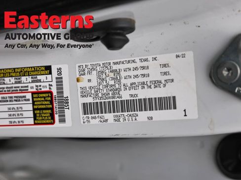Used 2022 Toyota Tundra SR AWD/4WD image 35