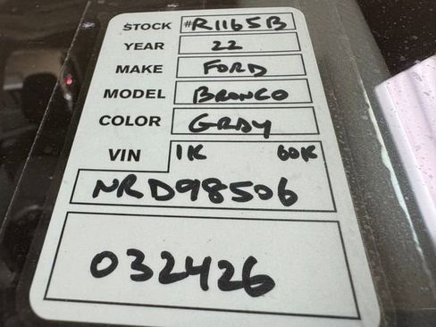 Used 2022 Ford Bronco Sport Big Bend w/ Convenience Package image 25