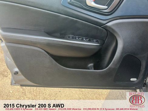Used 2015 Chrysler 200 S w/ Navigation & Sound Group I AWD/4WD image 9