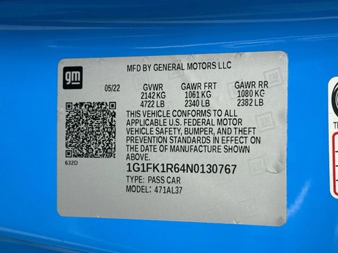 Used 2022 Chevrolet Camaro ZL1 image 50