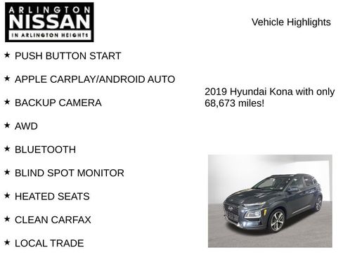 Used 2019 Hyundai Kona Limited FWD image 7