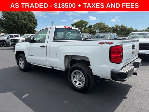 Used 2018 Chevrolet Silverado 1500 W/T w/ Trailering Package AWD/4WD image 4