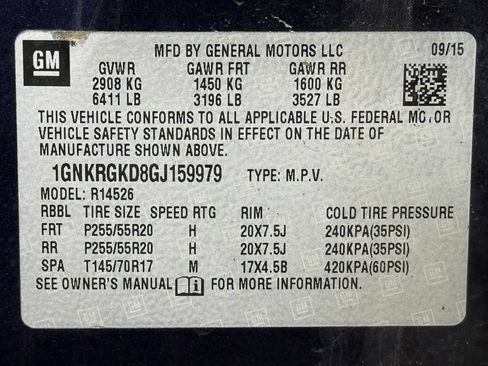 Used 2016 Chevrolet Traverse LT w/ Style and Technology Package FWD image 40